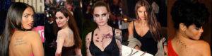 Tatuajes de mujeres famosas