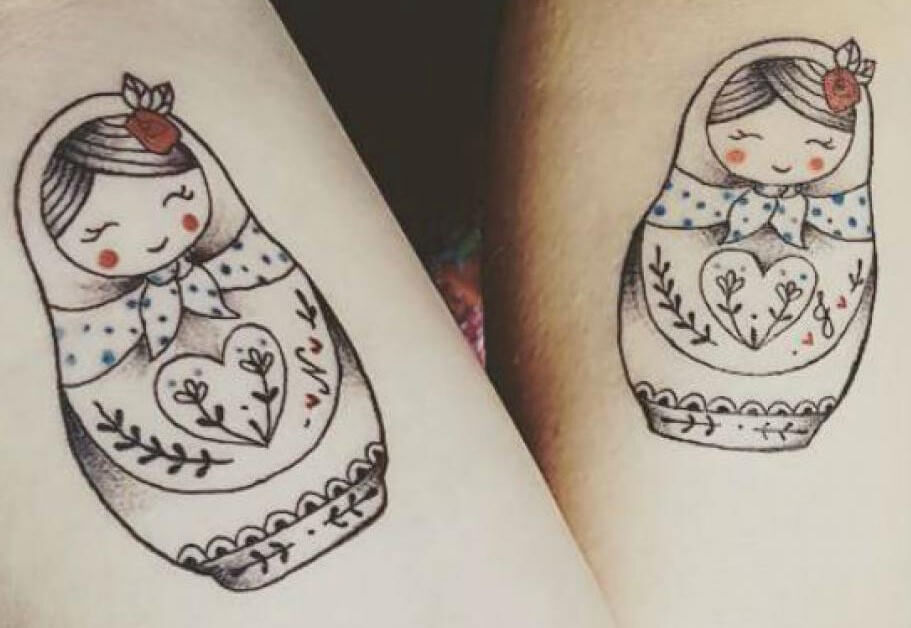 Tatuaje de Matrioska