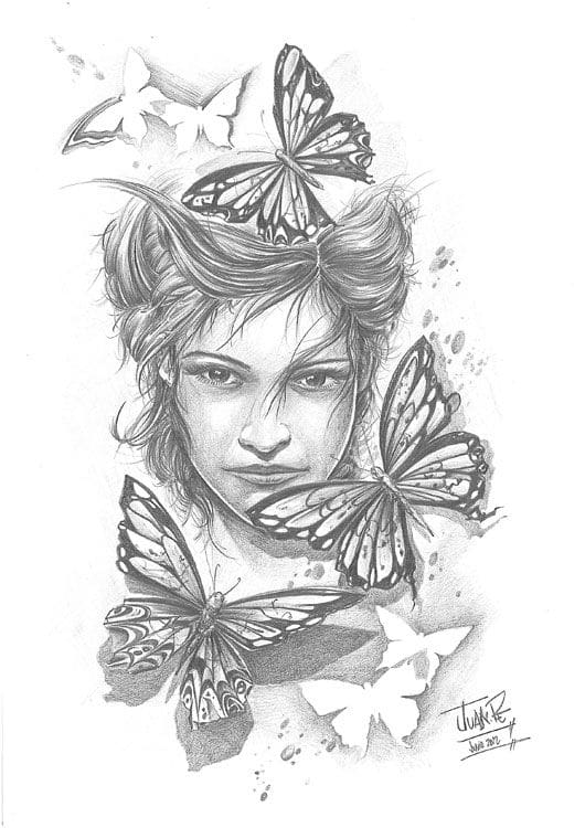 Sketchbook para tatuajes Juanpetattoo