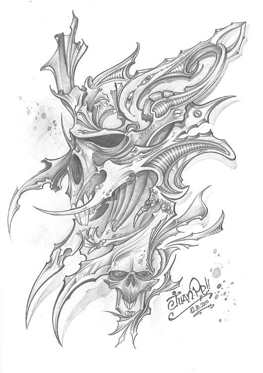 Sketchbook para tatuajes Juanpetattoo