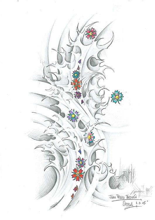 Sketchbook para tatuajes Juanpetattoo