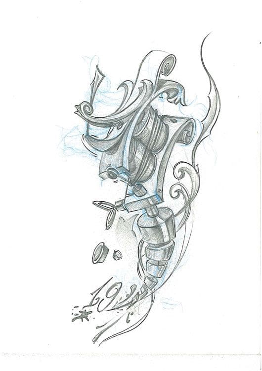 Sketchbook para tatuajes Juanpetattoo