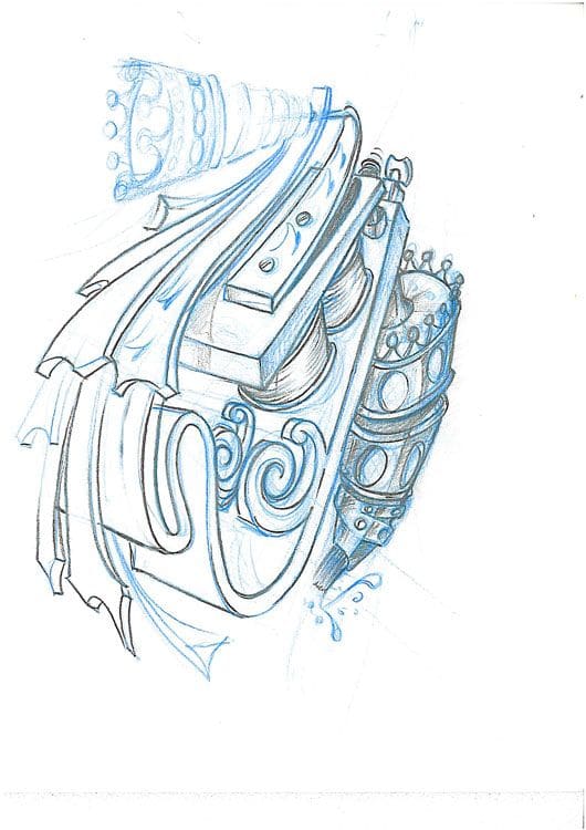 Sketchbook para tatuajes Juanpetattoo