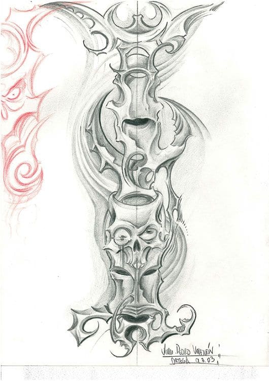 Sketchbook para tatuajes Juanpetattoo