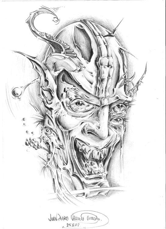 Sketchbook para tatuajes Juanpetattoo