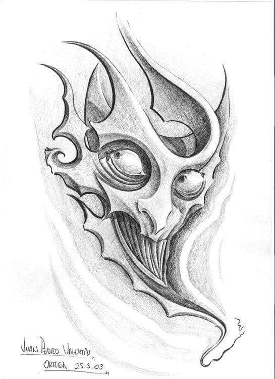 Sketchbook para tatuajes Juanpetattoo