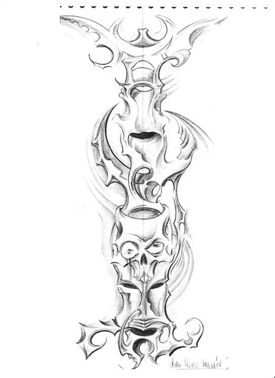 Sketchbook para tatuajes Juanpetattoo