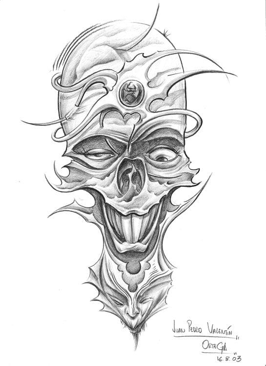 Sketchbook para tatuajes Juanpetattoo