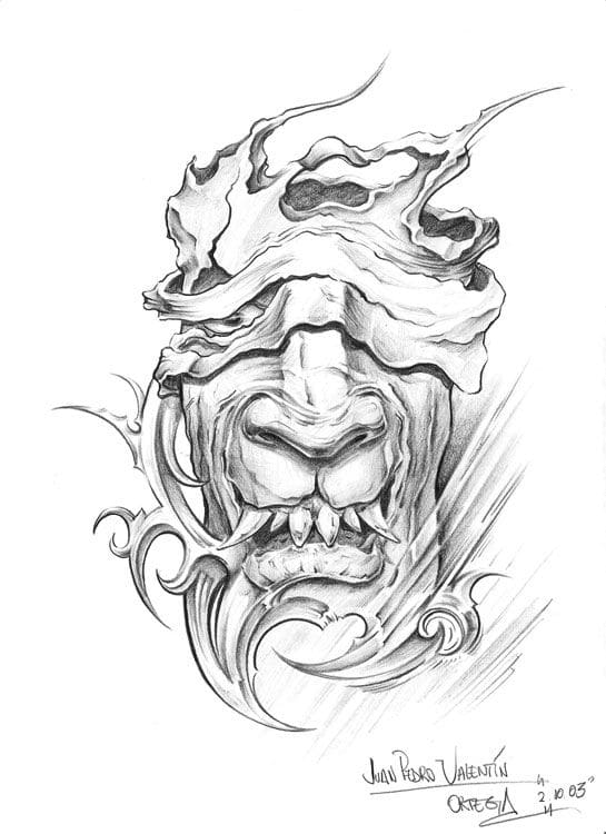 Sketchbook para tatuajes Juanpetattoo