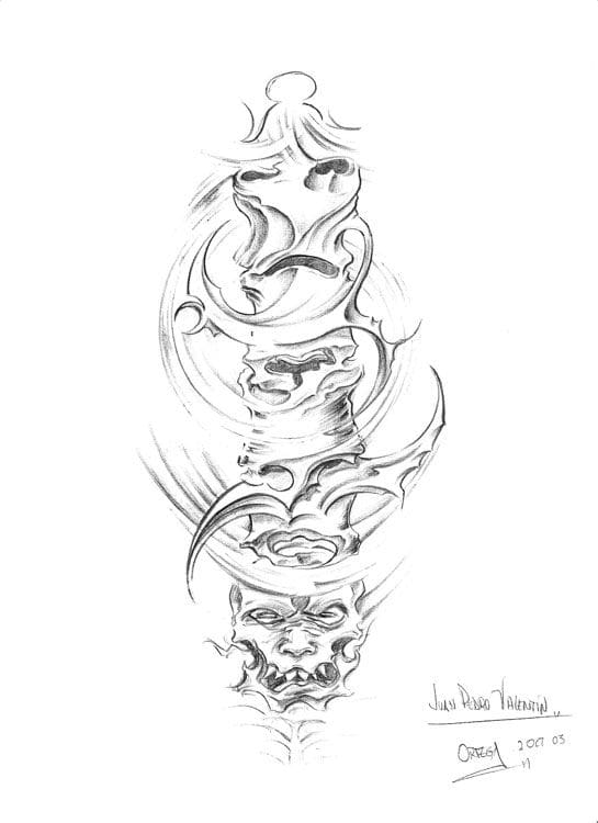 Sketchbook para tatuajes Juanpetattoo