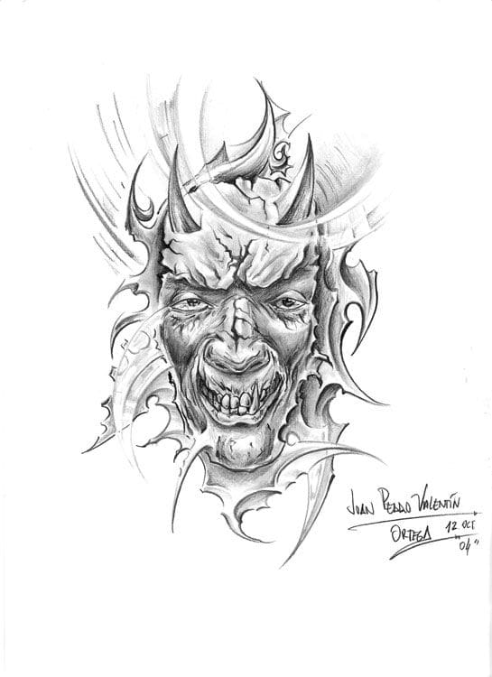 Sketchbook para tatuajes Juanpetattoo