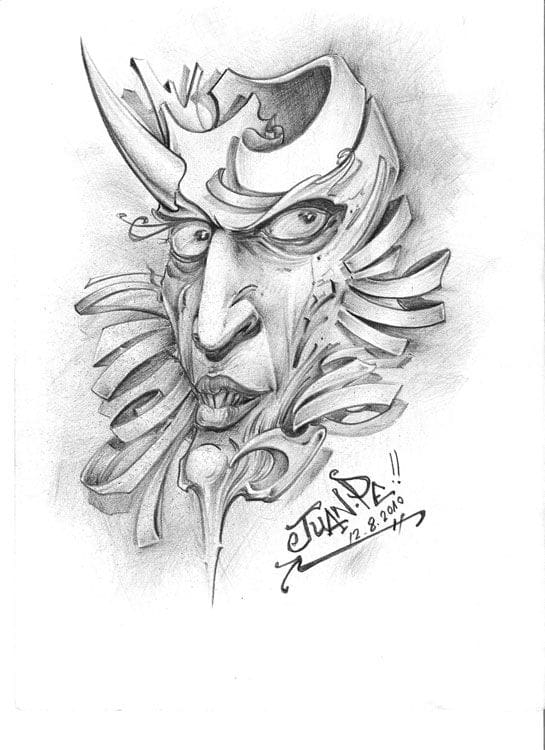 Sketchbook para tatuajes Juanpetattoo