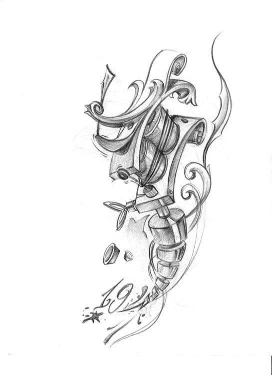 Sketchbook para tatuajes Juanpetattoo