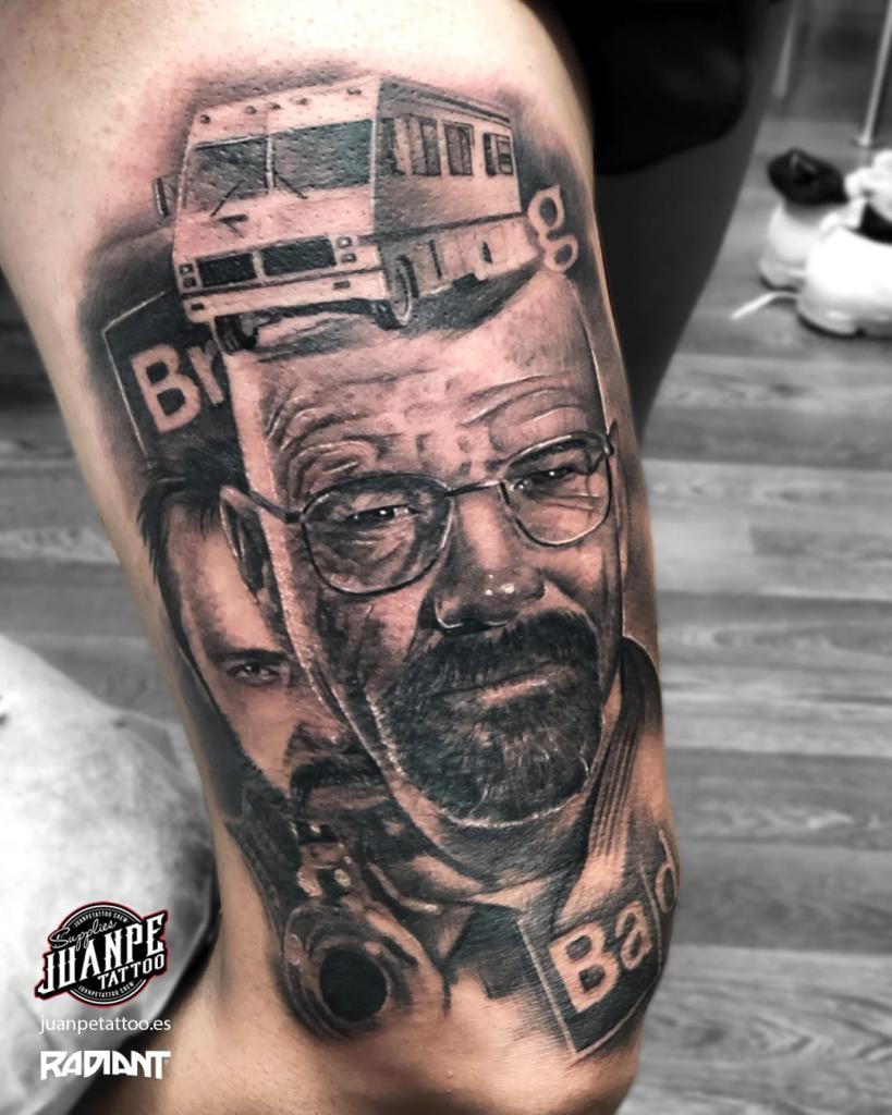 Composición de tatuaje realista por juanpetattoo