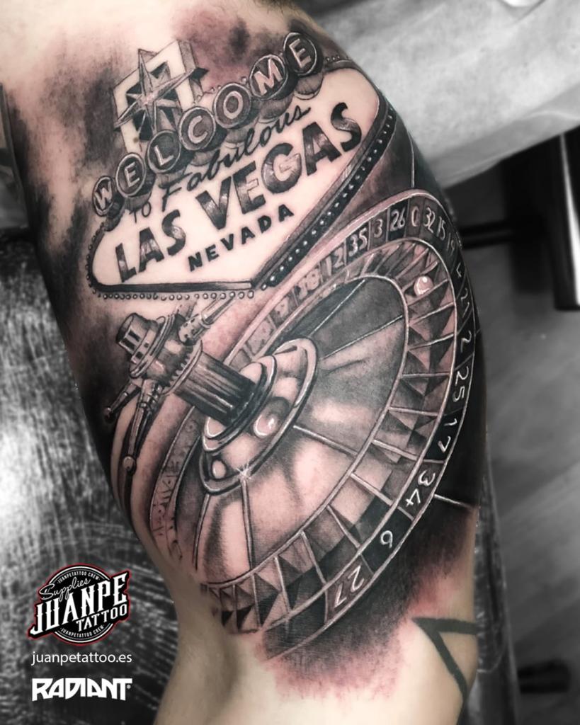 Composición de tatuaje realista por juanpetattoo