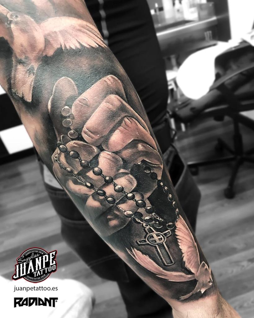 Composición de tatuaje realista por juanpetattoo