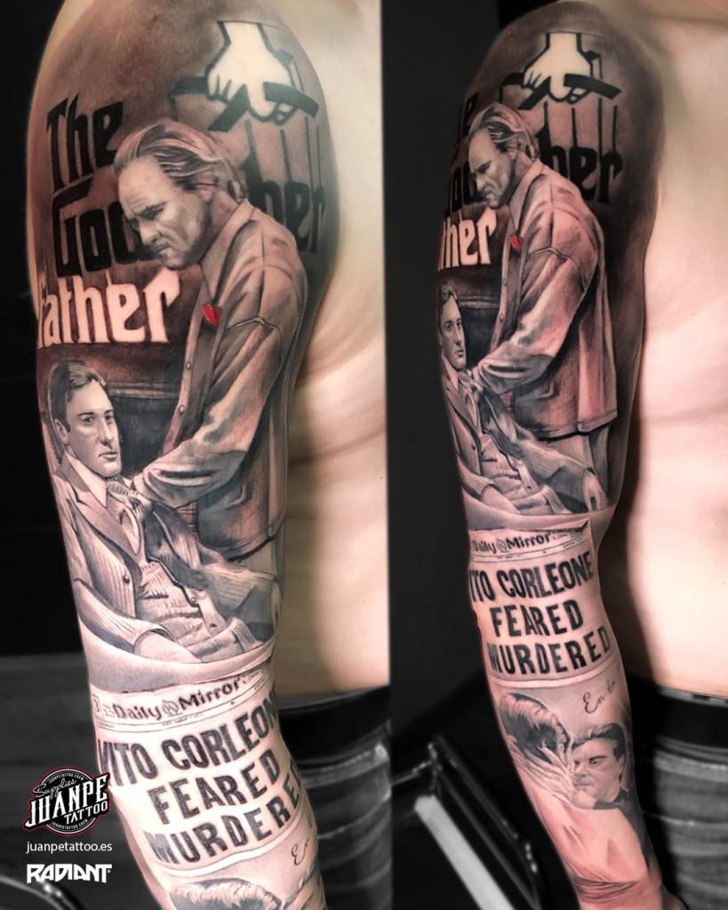 tatuaje-realismo-the-godfather-juanpetattoo