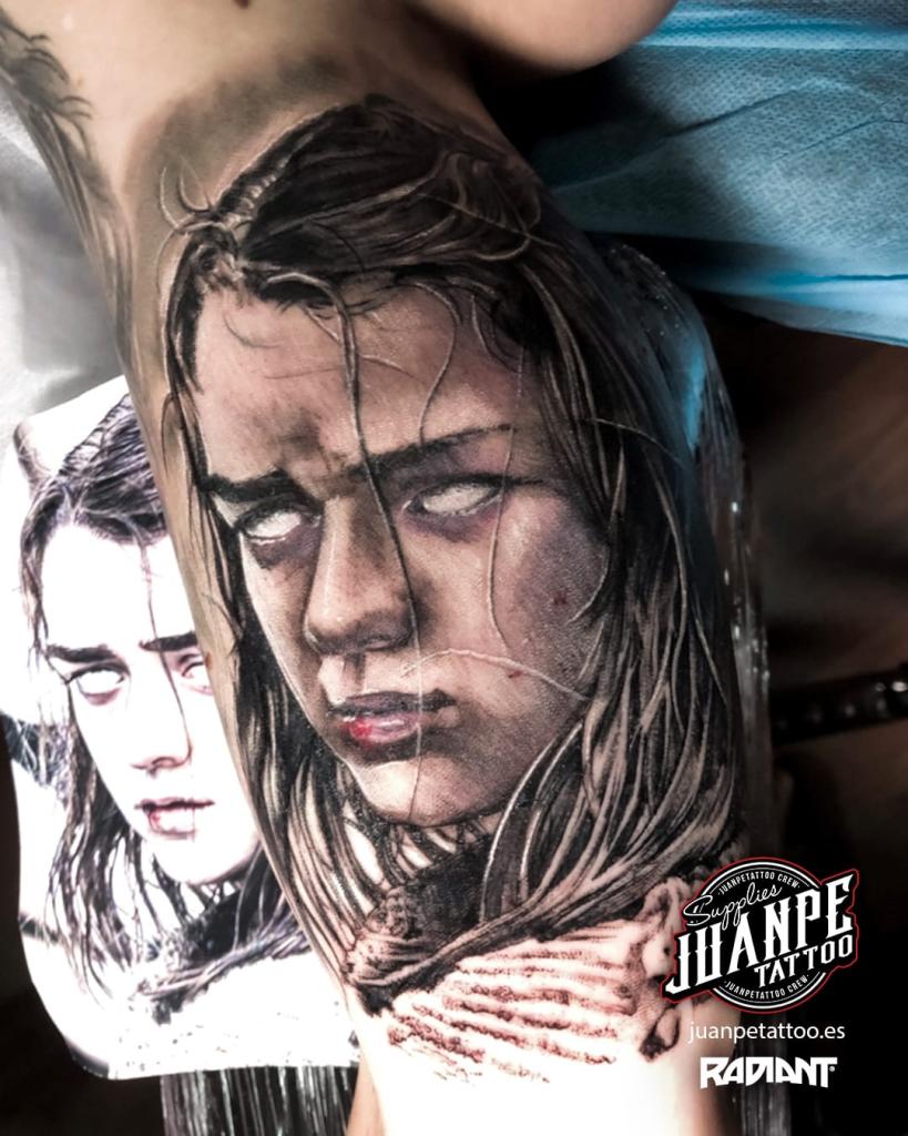 tatuaje realismo dark terror